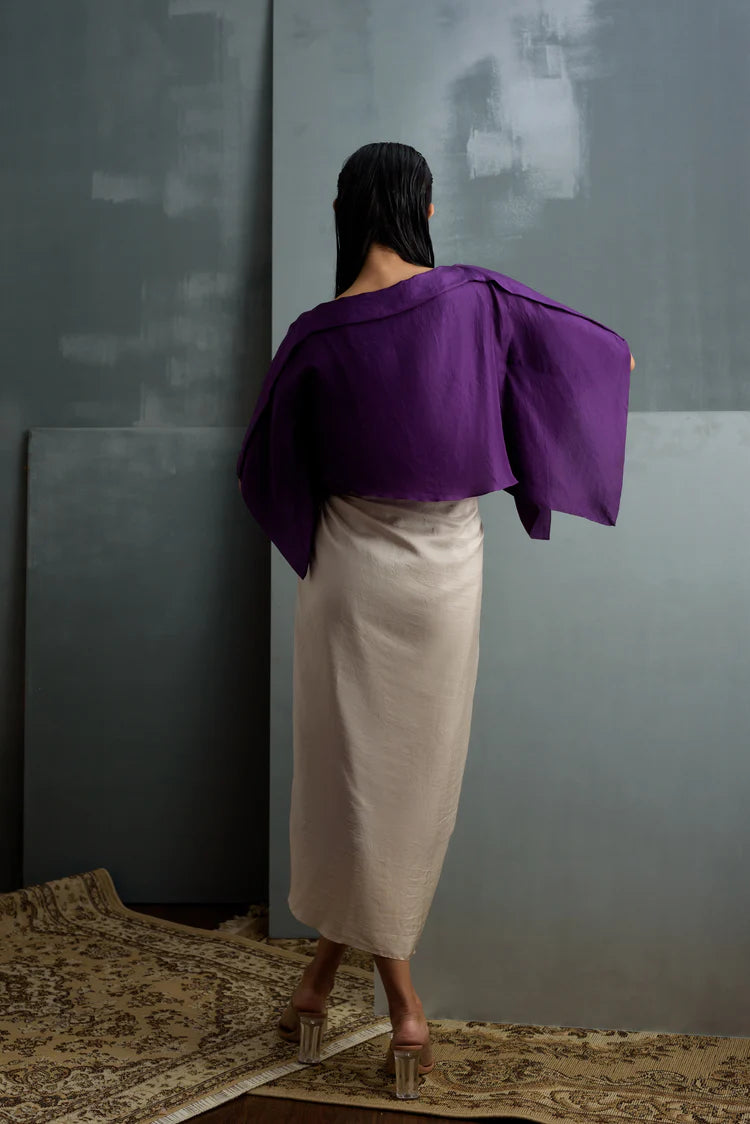 Kyra Shibori Silk Dress