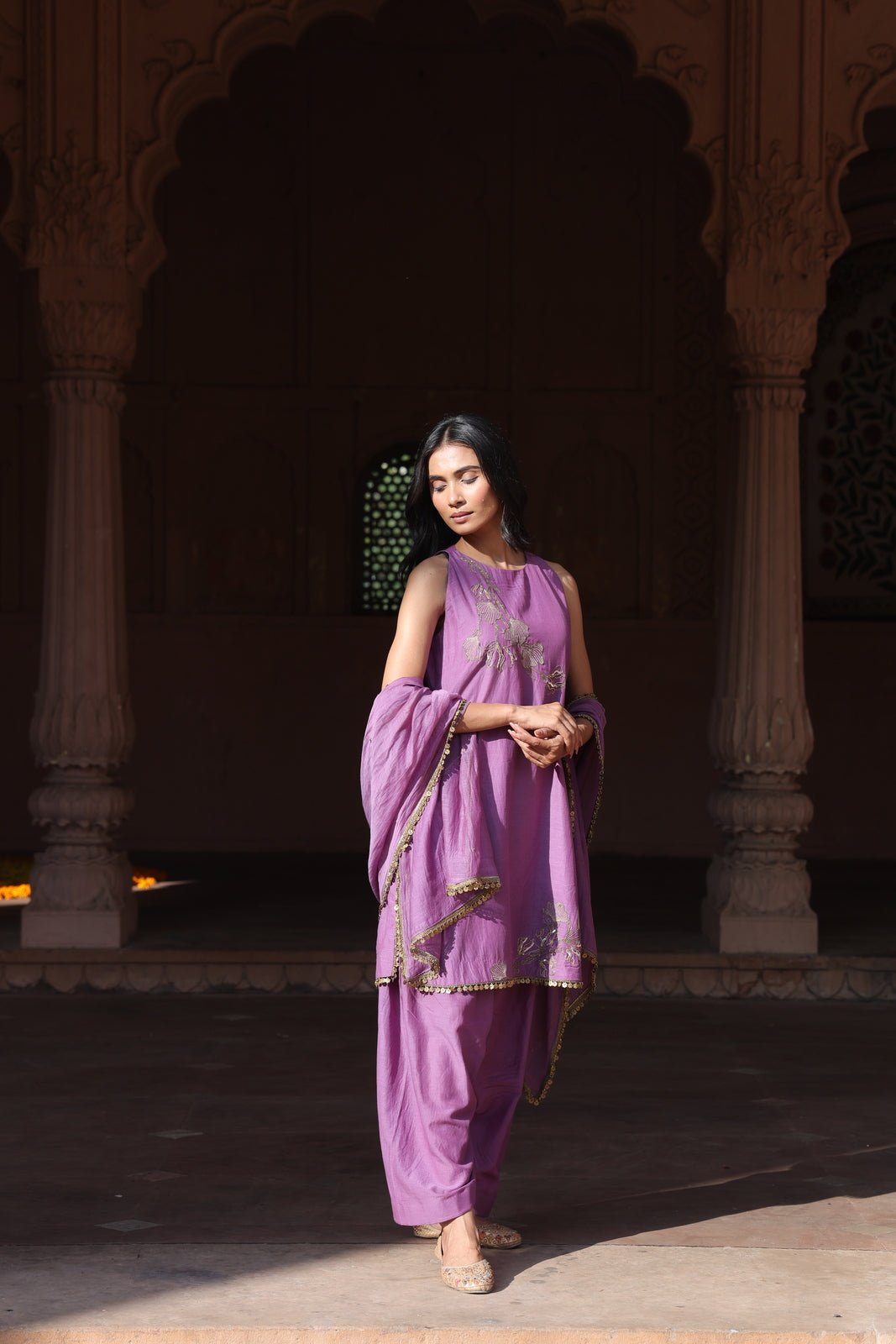 Kasmira Halter Neck Farsi Salwar Set