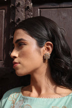 Firoza Boat Neck Kurta And Farsi Salwar Set