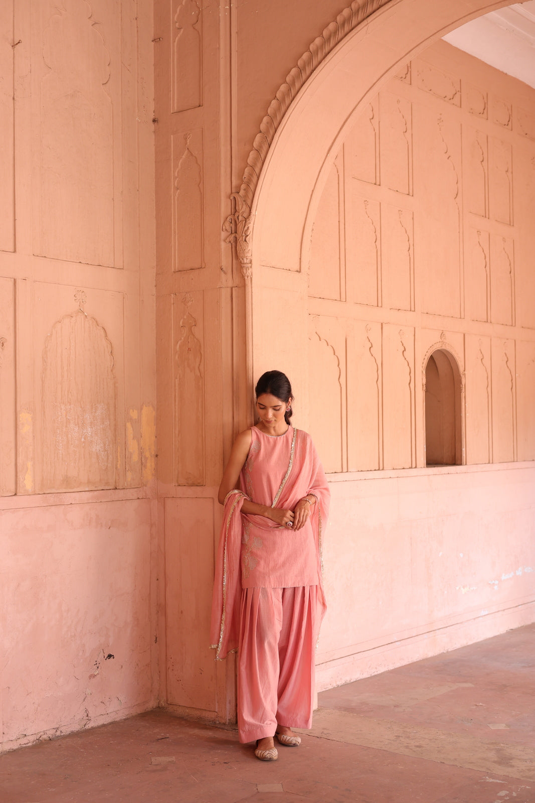 Gulraaz Halter Neck Farsi Salwar Set Main image