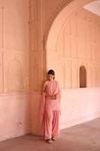 Gulraaz Halter Neck Farsi Salwar Set