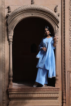 Zehra Short Kali Palazo Set