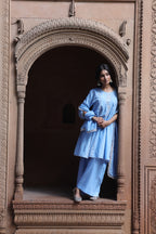 Zehra Short Kali Palazo Set