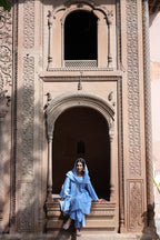 Zehra Short Kali Palazo Set