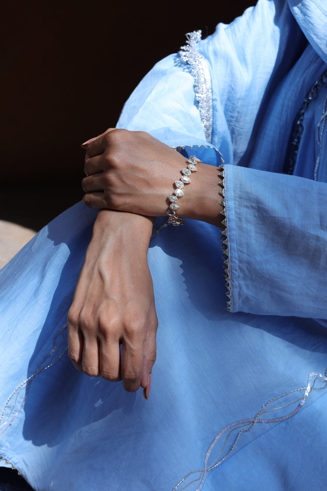 Zehra Short Kali Palazo Set