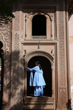 Zehra Short Kali Palazo Set