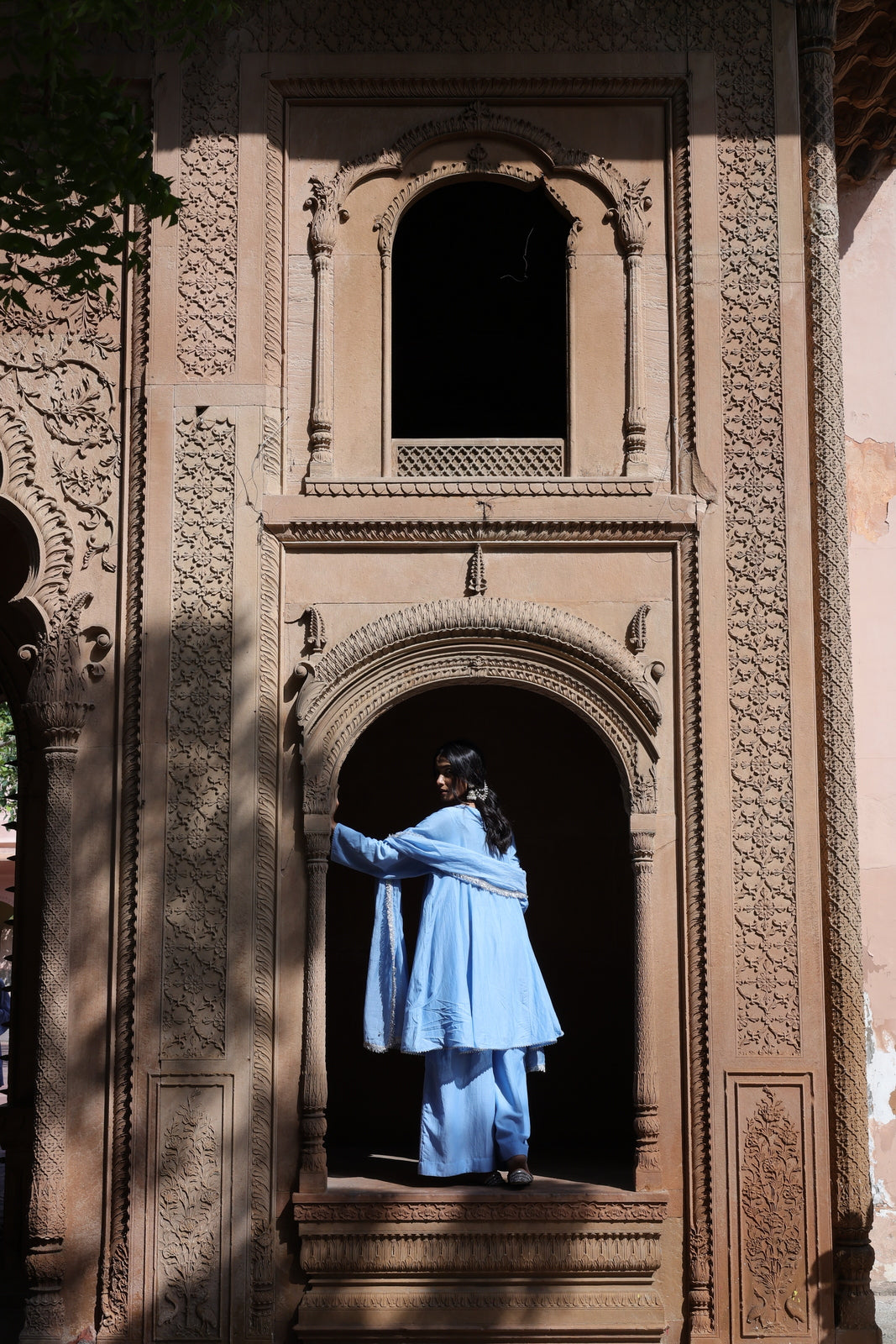 Zehra Short Kali Palazo Set