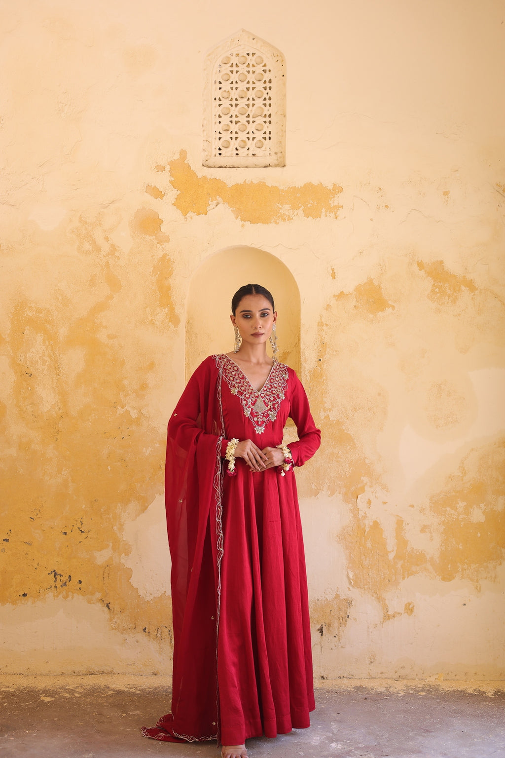 Rangrez Anarkali Kurta With Dupatta