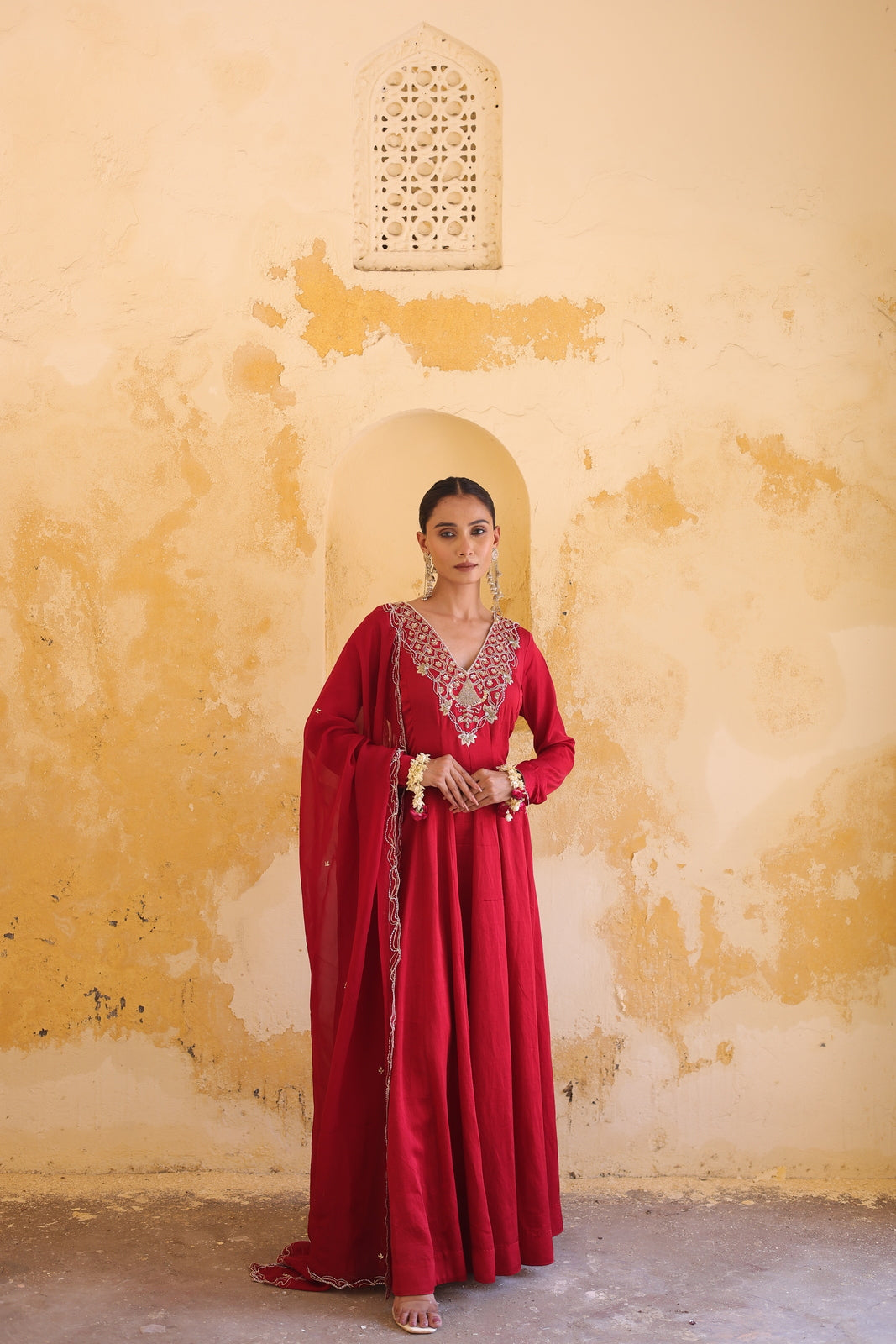 Rangrez Anarkali Kurta With Dupatta