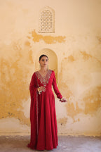 Rangrez Anarkali Kurta With Dupatta