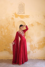 Rangrez Anarkali Kurta With Dupatta