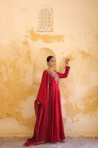 Rangrez Anarkali Kurta With Dupatta