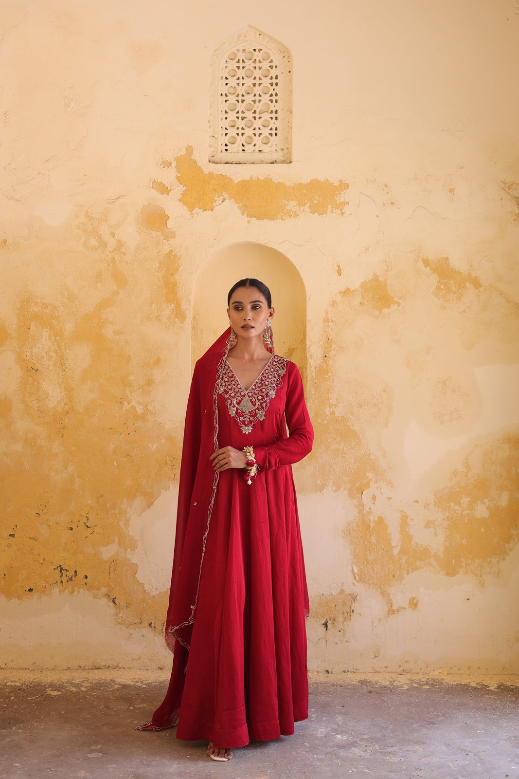 Rangrez Anarkali Kurta With Dupatta