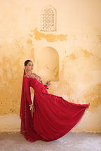 Rangrez Anarkali Kurta With Dupatta