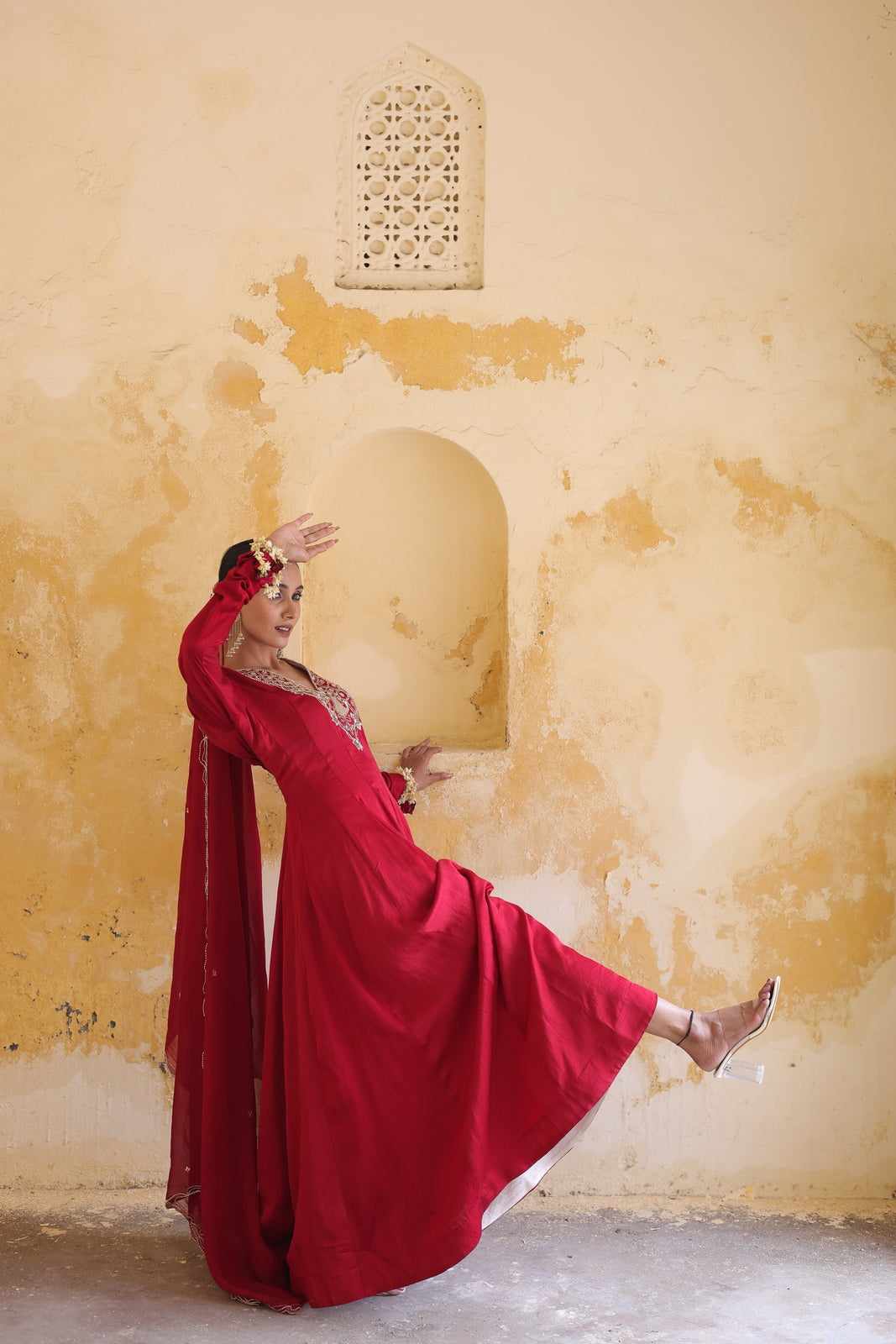 Rangrez Anarkali Kurta With Dupatta