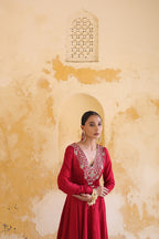 Rangrez Anarkali Kurta With Dupatta