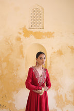Rangrez Anarkali Kurta With Dupatta
