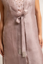 Wisteria Dress with Organza Jacket