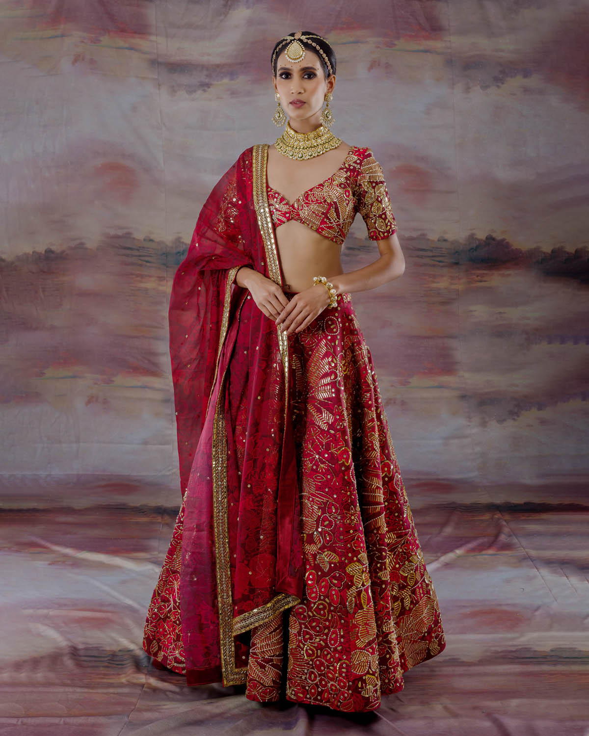 Aira Jungle Lehenga