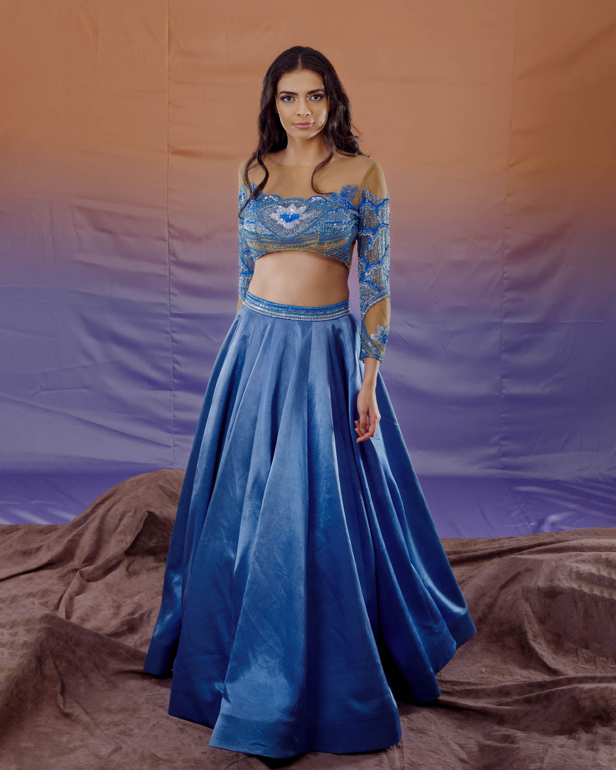 Padma Off-Shoulder Lehenga