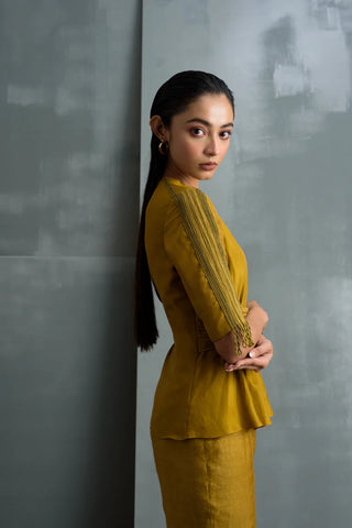 Silk Detailed Coordinated Set