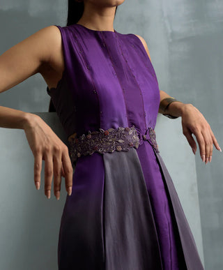 Panel Kurta With Belt