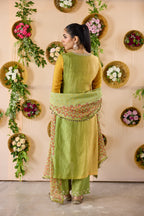 Green Kadamba Suit Set