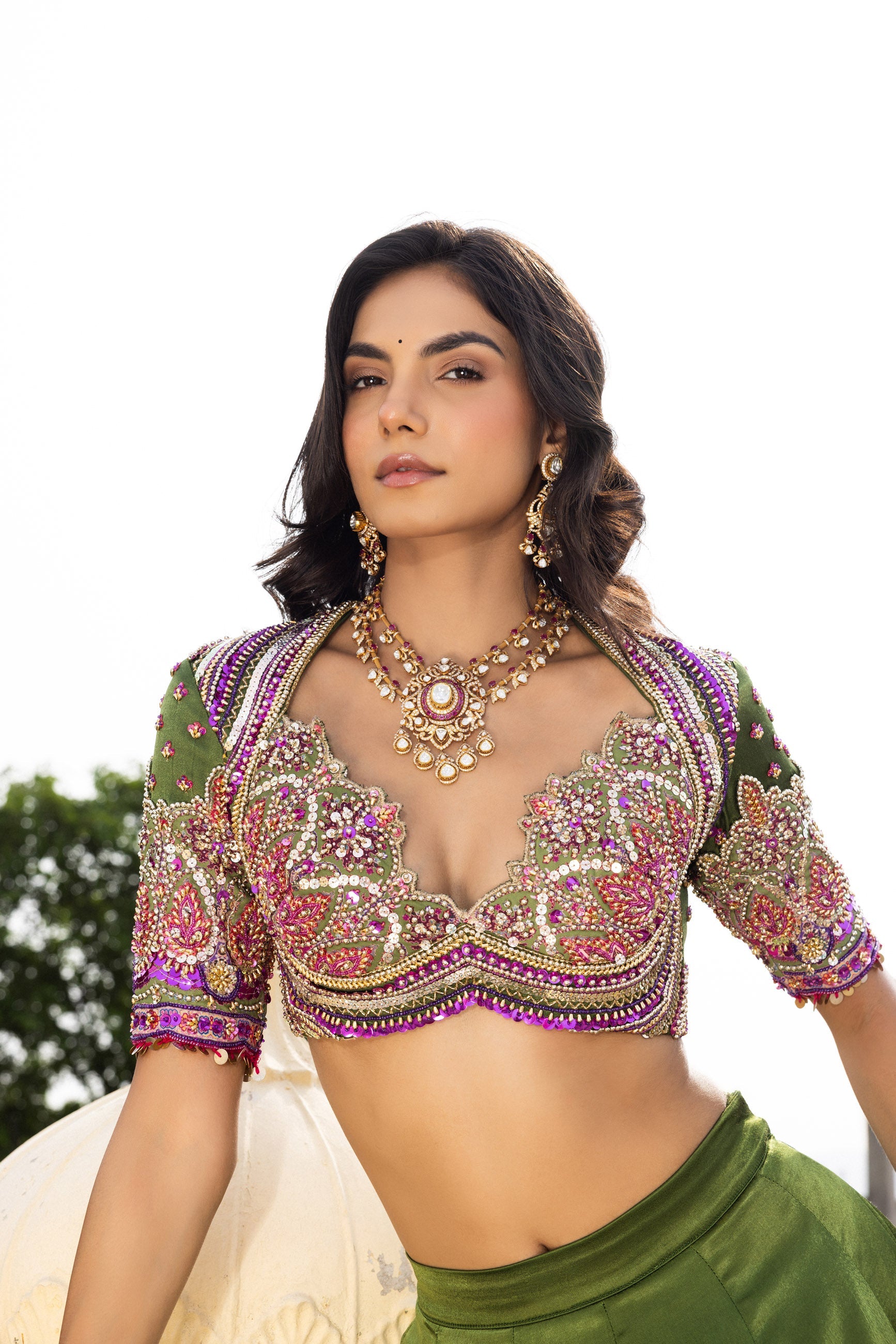 Morbagh Lehenga Secondary image