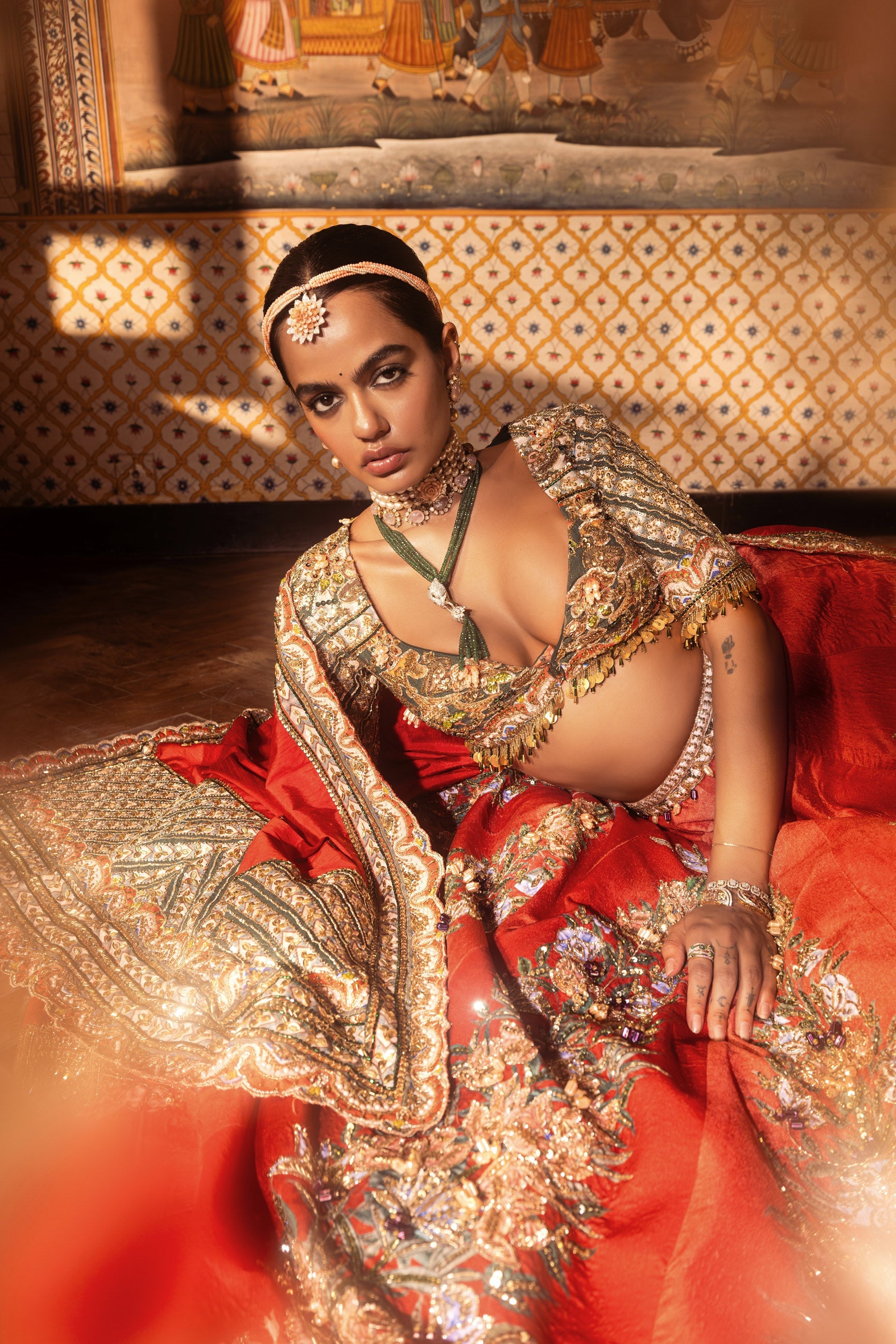 Ranisa Lehenga Secondary image