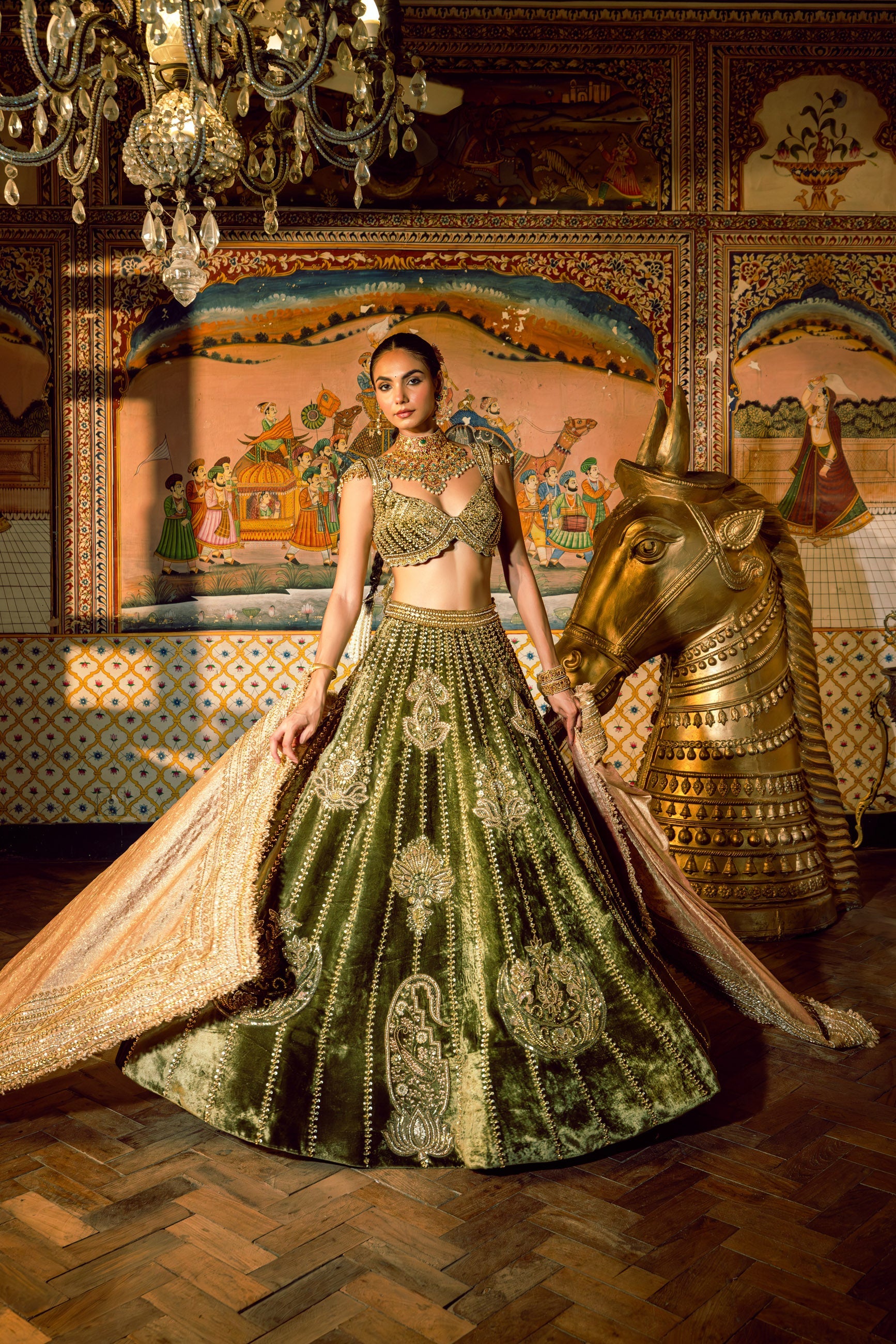 Sitara Saanjh Lehenga Secondary image