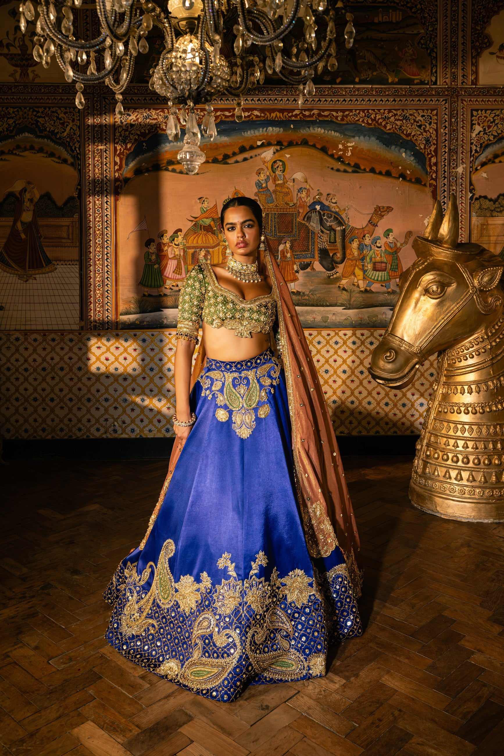 Neelambari Lehenga Main image