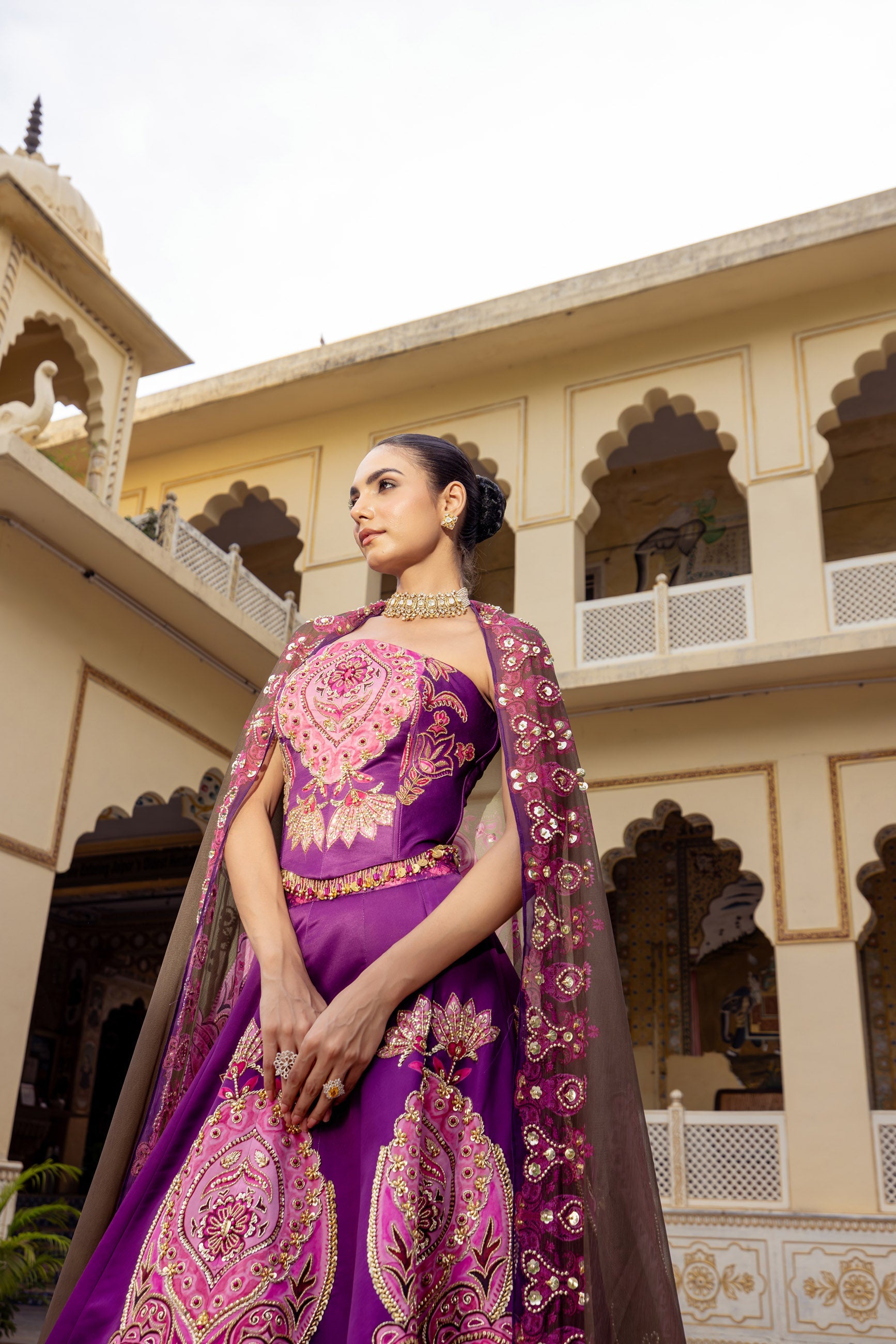 Kainat Paisley Lehenga Secondary image