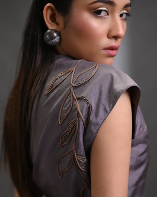 Astra Sculpted Silk Co-ord Set