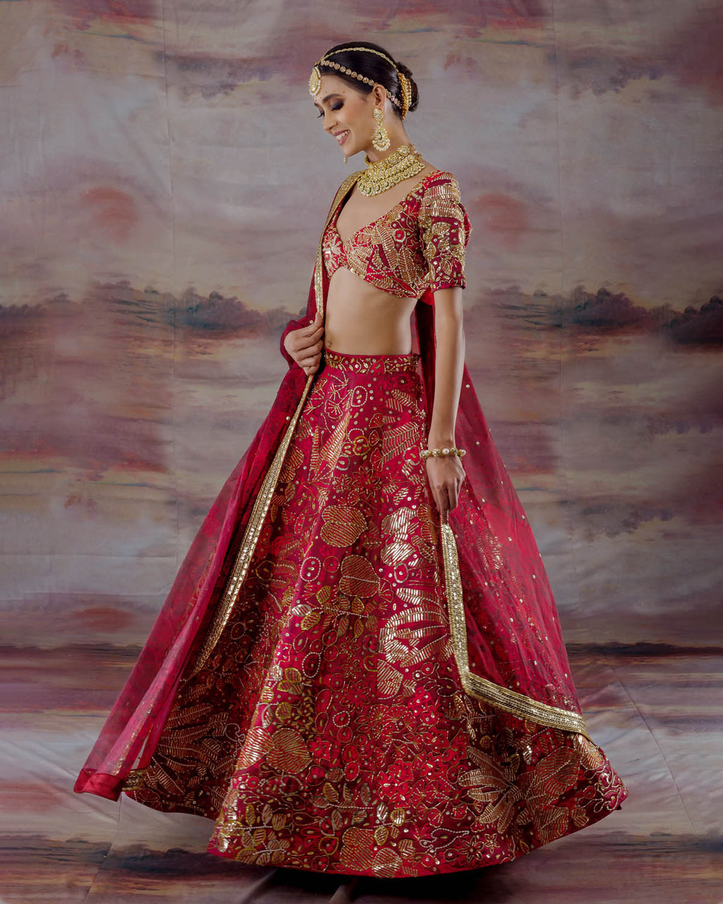 Aira Jungle Lehenga