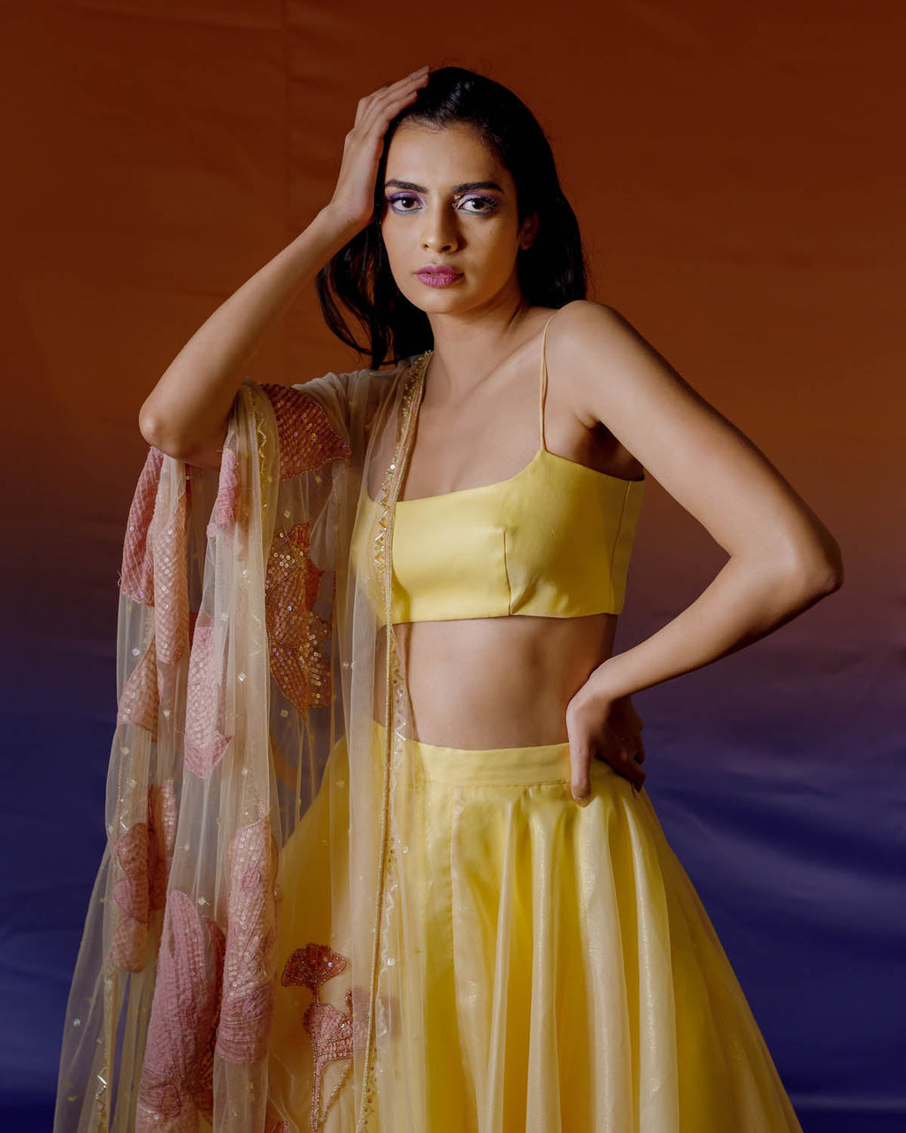Spring Fall Lehenga