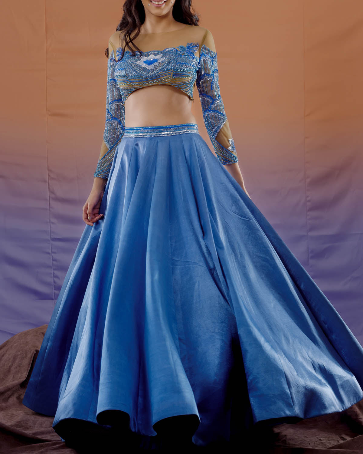 Padma Off-Shoulder Lehenga