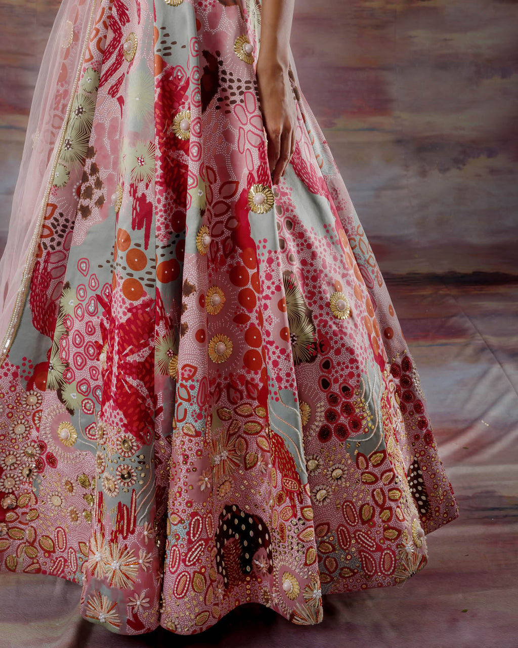 Heaven Of Corals Lehenga