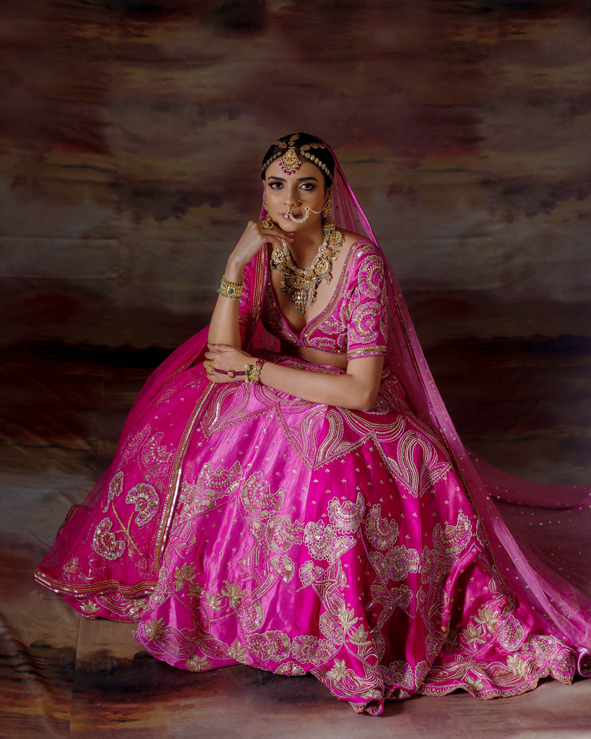 Cherry Blossom Lehenga
