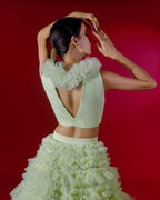 Calypso Ruffled Skirt Set