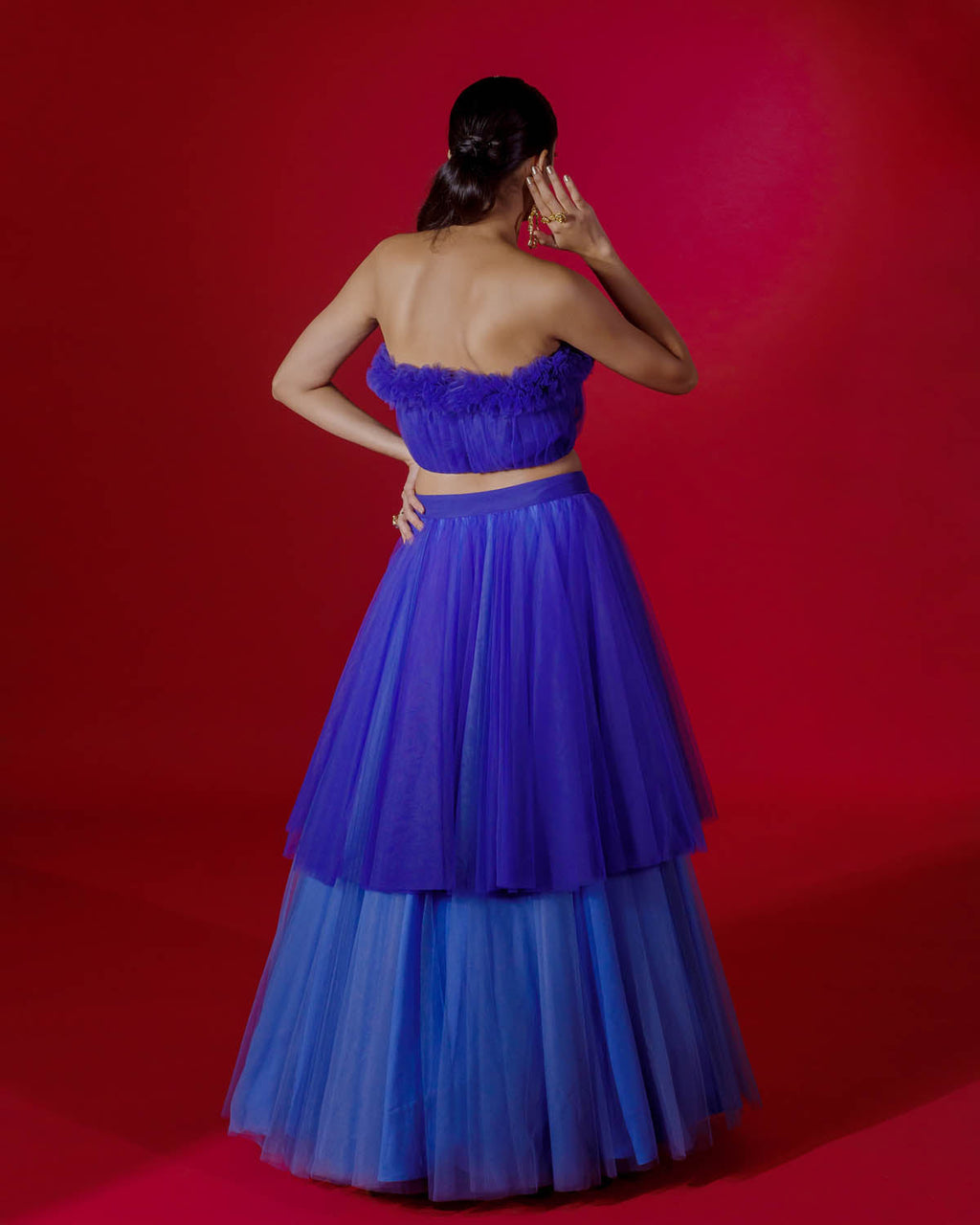 Bettatail Layered Lehenga