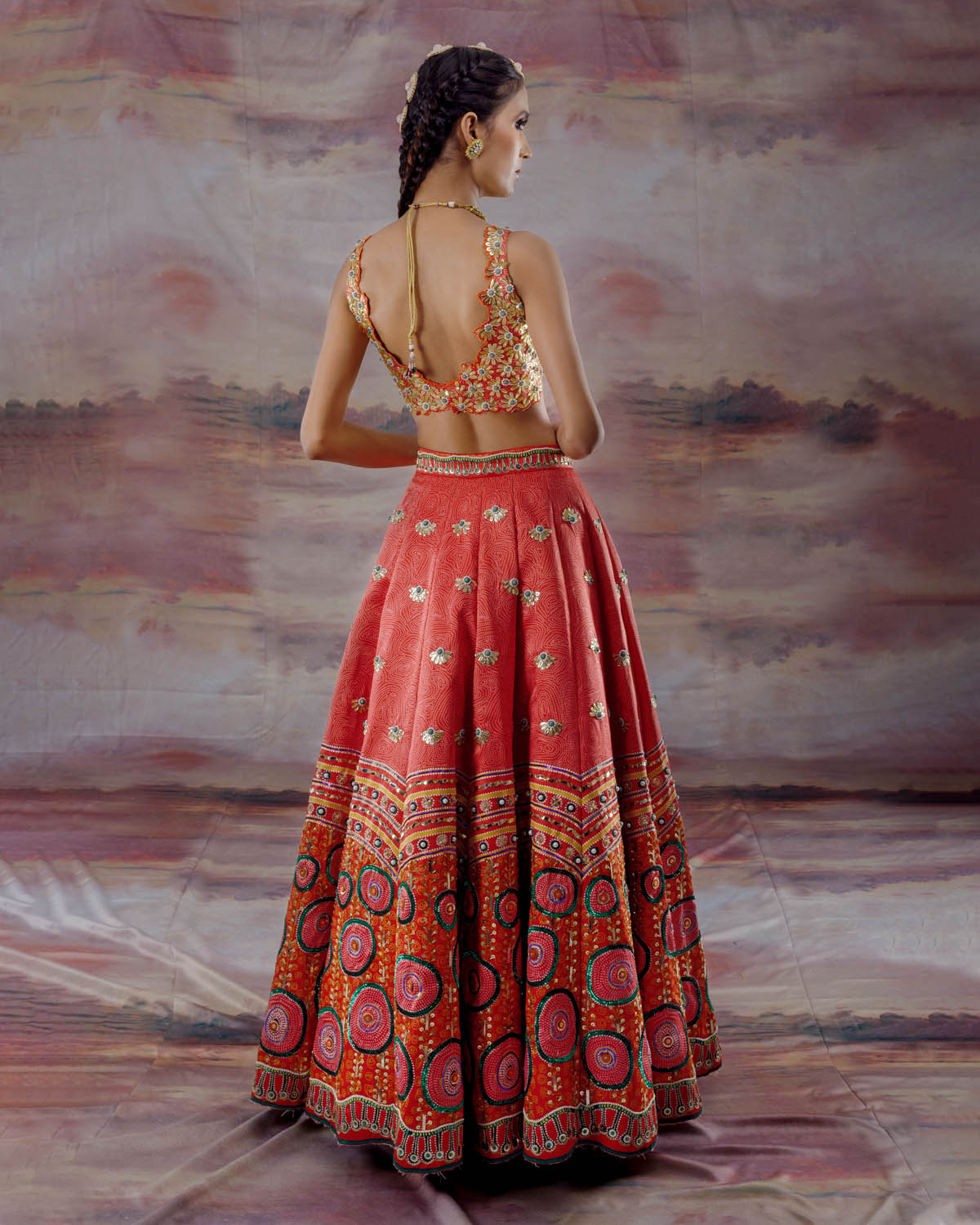 Dandelion Lehenga