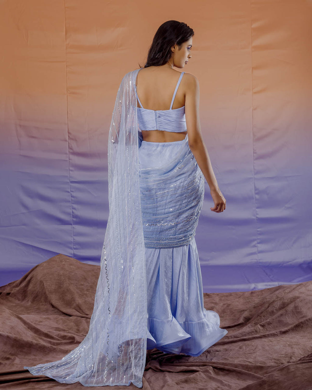 Moon Light Saree