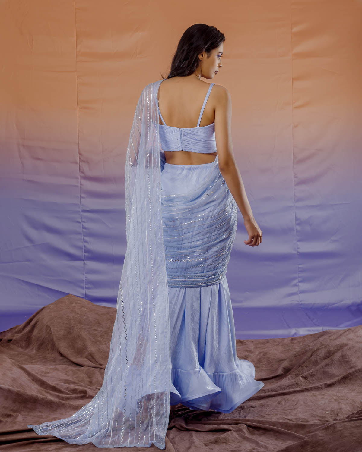 Moon Light Saree