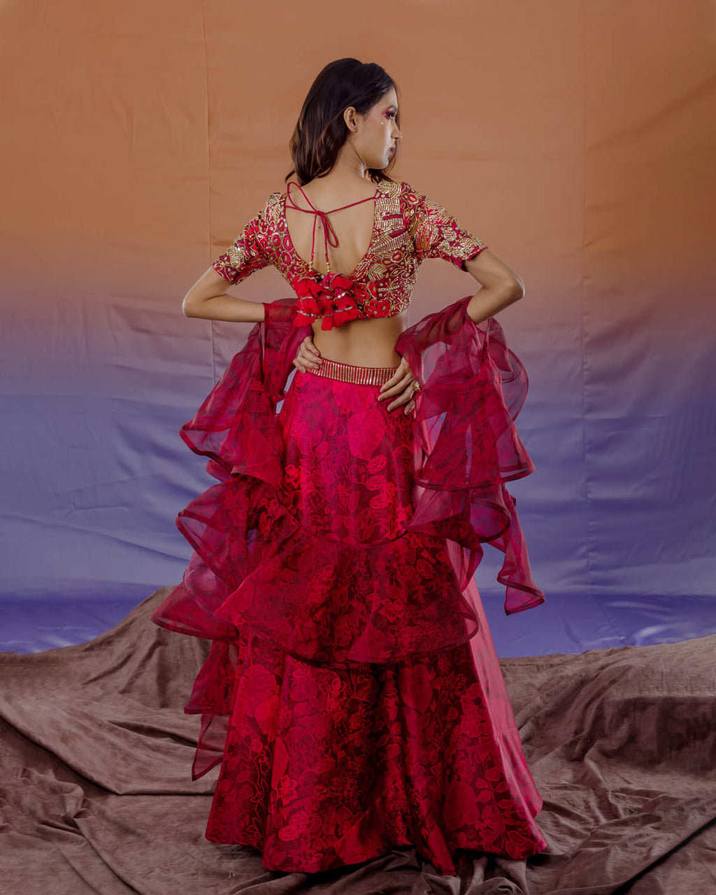 Ruhani Gul Lehenga