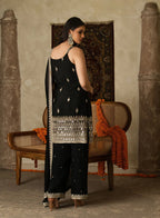 Charita Mirror Work Suit Set