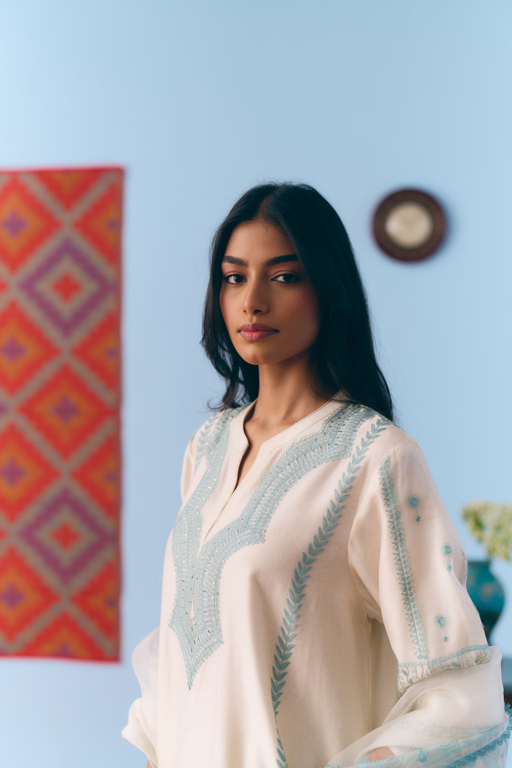 Neel Kashi Kurta Set