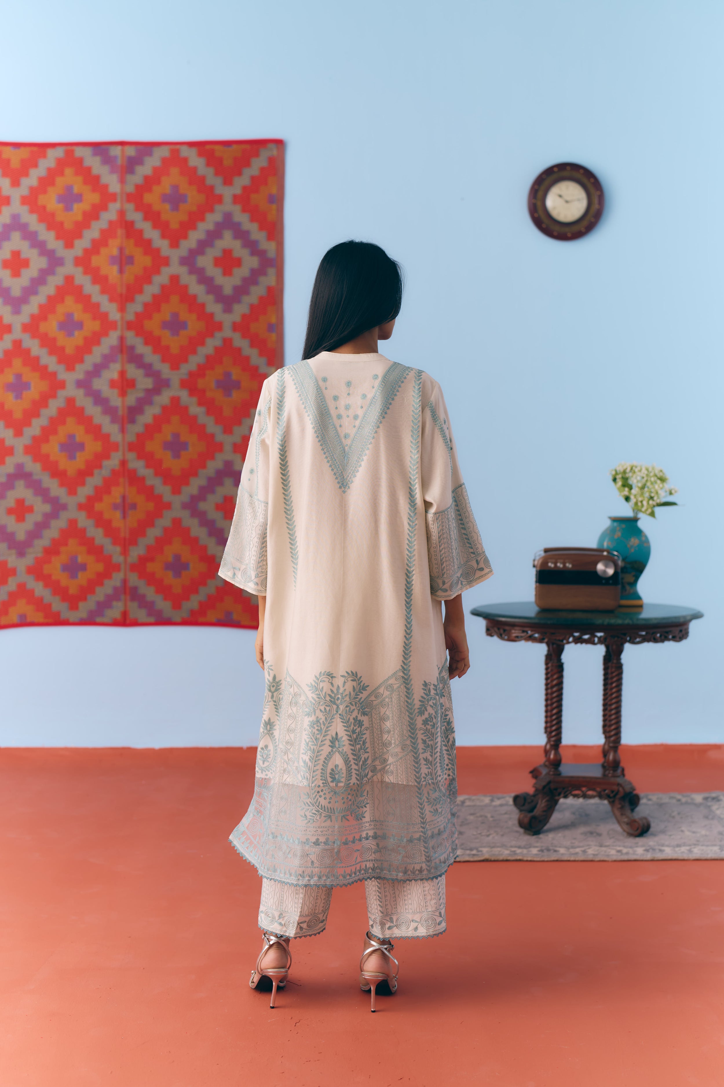 Neel Kashi Kurta Set