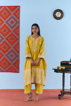 Parchhain Chanderi Kurta Set