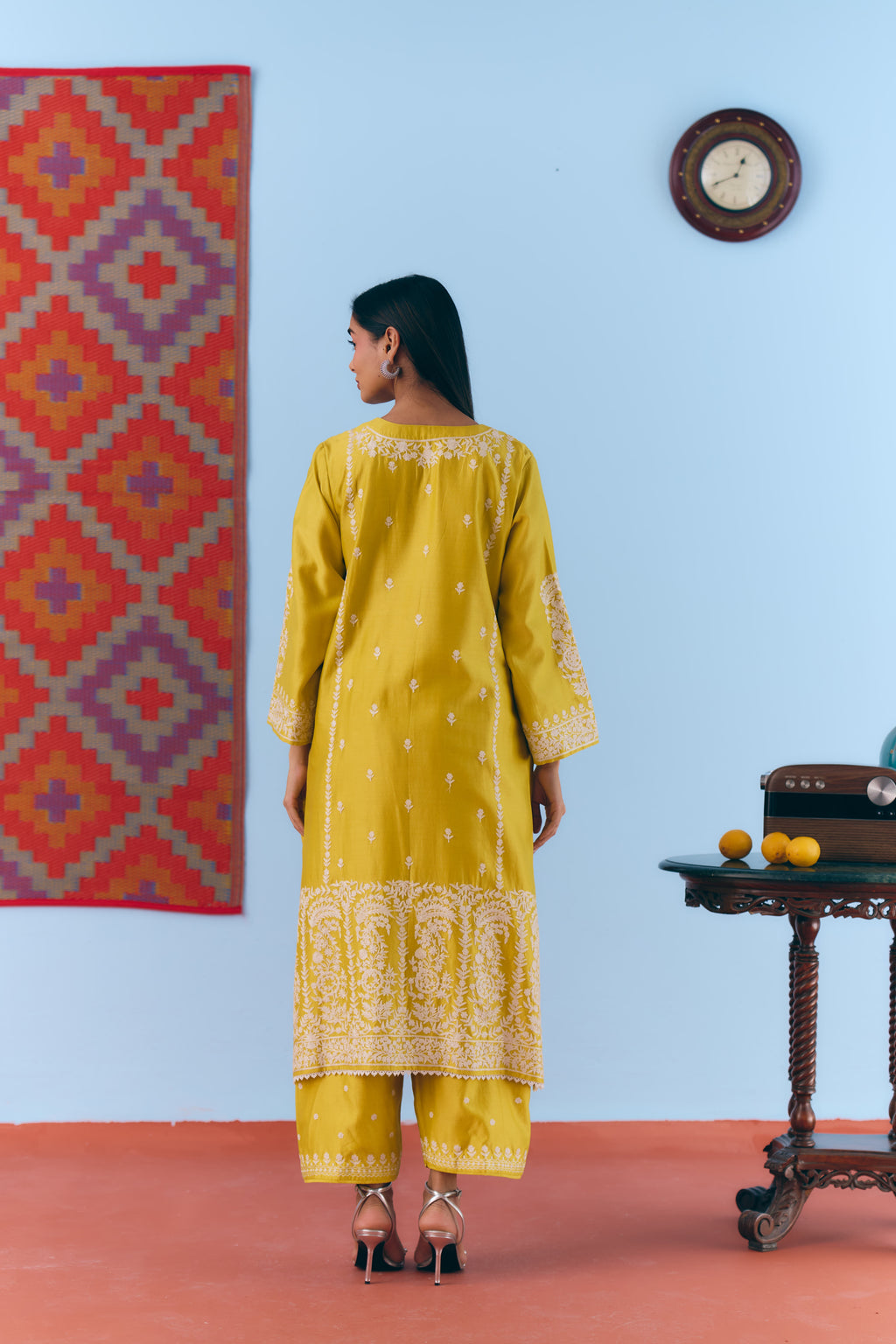 Parchhain Chanderi Kurta Set