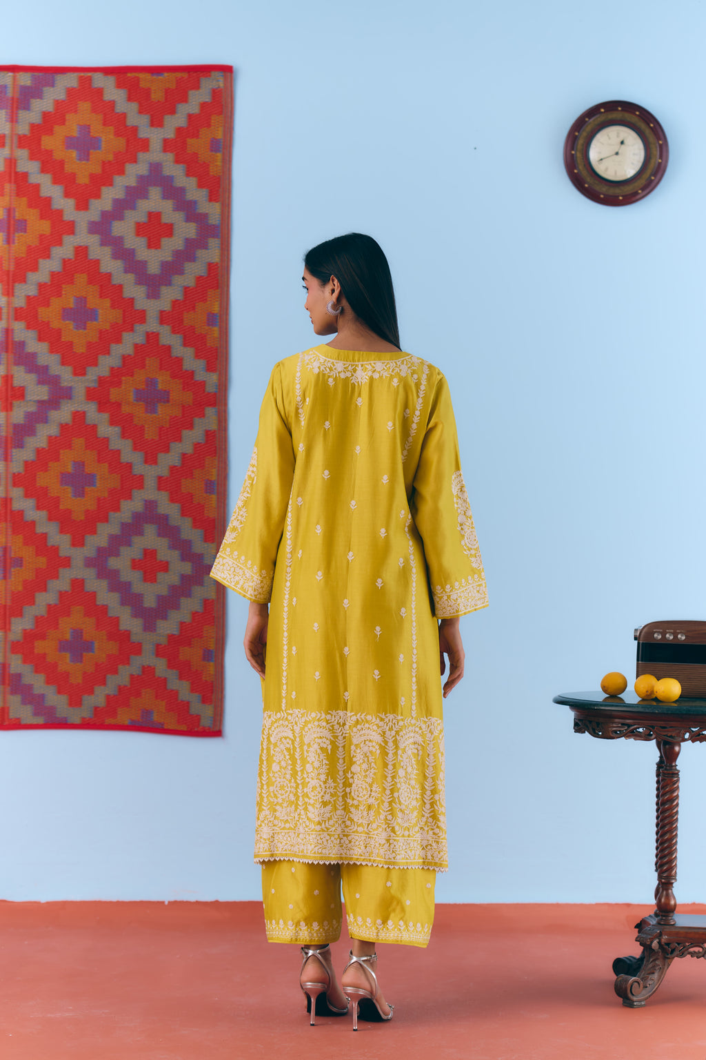 Parchhain Chanderi Kurta Set